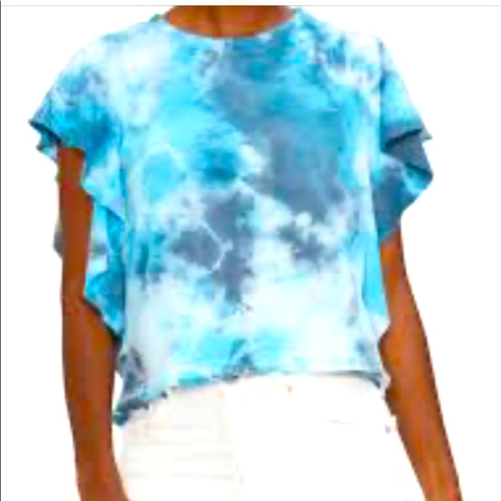 Michael stars flutter sleeve tie dye shirt! NWT
